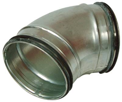 Rörböj Flexit, RÖRBÖJ 90 GRADER MED PACKNINGAR FLEXIT DIAMETER 125MM