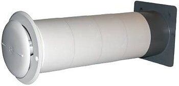 Skåpventil komplett Flexit, FRISKLUFTSVENTIL FLEXIT KOMPLETT FLEXIT 185-320MM