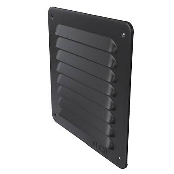 Galler flat svart 155x155 mm - Flexit