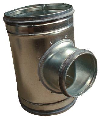 T-rör Flexit, T-RÖR MED PACKNINGAR FLEXIT DIAMETER 100X100MM