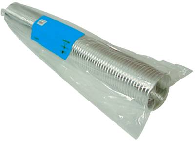 Aluminiumkanal komplett Flexit, KANAL KOMPLETT FLEXIT ALUMINIUM OISOLERAD DIAMETER 125MM 3M