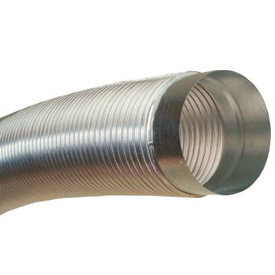 Aluminiumkanal Proff oisolerad Flexit, ALUKANAL MED MUFF DIA 100MM 1,5M
