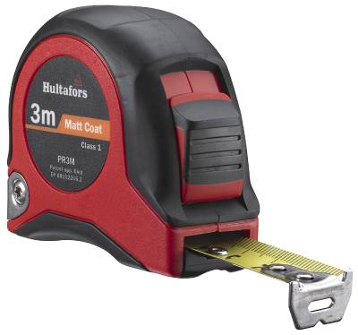 Kort måttband av stål Hultafors PR, MÄTBAND PR 8M - 2