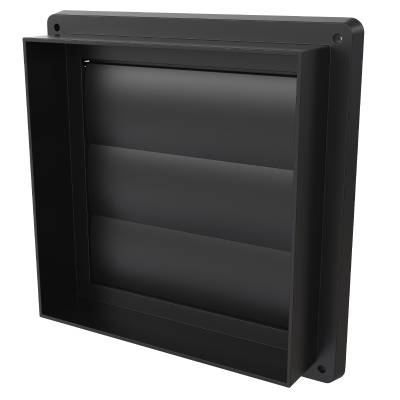 Lamellventil Flexit, LAMELLVENTIL FLEXIT SVART 180X180MM