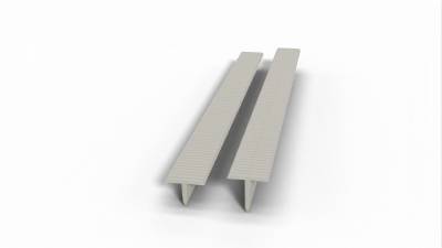 Häftklammer T-formade av plast, T-STIFT TITAC T-12 H 2000 - 2