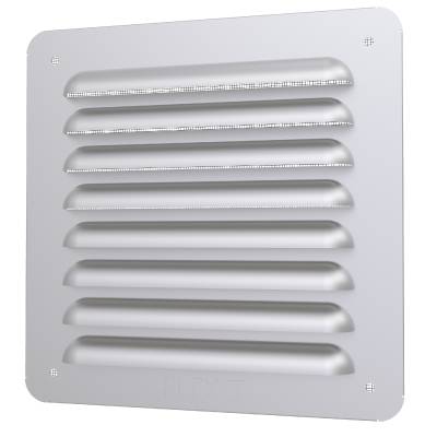 Jalusigaller metall Flexit, JALUSIGALLER FLEXIT MATT ALUMINIUM 155X155MM
