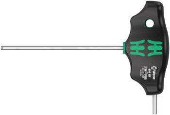 Sexkantnyckel med T-handtag och hållarfunktion Wera 454, SEXKANTNYCKEL HEX-PLUS 454 HF WERA 3X100MM
