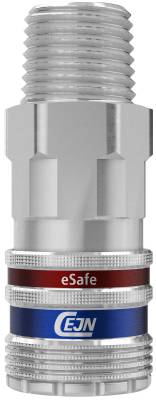 Snabbkoppling Tryckluft Serie 410 eSafe Cejn, KOPPLING 3/8'' UTVÄNDIG 410 ESAFE 804101003