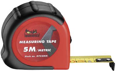 Kort måttband av stål Teng Tools MT03MM / MT05MM / MT08MM, MÅTTBAND 5 METER MM