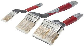 Fasadpenselset Elite vinklad Anza, FASADPENSELSET 700228 ELITE ANZA VINKLADE