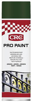 Akrylfärg / lack färg CRC Pro Paint, FÄRG GRÖN SPRAY 500ML PRO PAINT