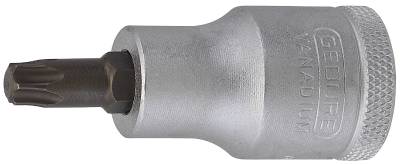 Torx-hylsa. Med 1/2" fyrkantsfäste. Gedore INX 19, HYLSA 1/2 ITX 19 T-45