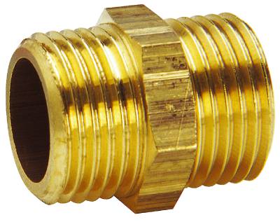 Dubbelnippel, dubbel Grunda, DUBBELNIPPEL GRUNDA FÖRKROMAD G3/4 X G3/8