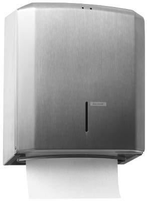 Dispenser Katrin Handbox Metall, DISPENSER HANDDUK KATRIN VIT KEDJEVIKT METALL - 2