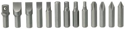Bitssats till slagskruvmejslar Teng Tools, BITSSATS TILL ID506 - 2