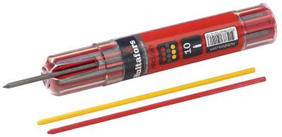 Reservstift Hultafors HRD, REFILL STIFTPENNOR HRD GRAFIT, RÖD, GUL