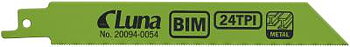 Tigersågblad 24T av Bi-metall för metall, TIGERSÅGBLAD M200X19X0,9 24T, FÄSTE F 5-PACK