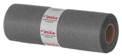 Insektsnät glasfiberarmerat Mika 6083, INSEKTSNÄT MIKA GRÅ 150MMX25M