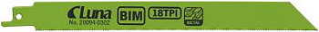 Tigersågblad av Bi-metall för metall, TIGERSÅGBLAD M200X19X0,9 18T, FÄSTE F 5-PACK