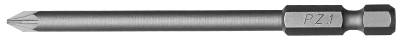 Långa bits för Pozidriv spår Teng Tools PZ8900101B/PZ8900201B, BITS PZ1 89MM