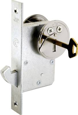 Låssats 309 evo extralås krom - Assa - 3