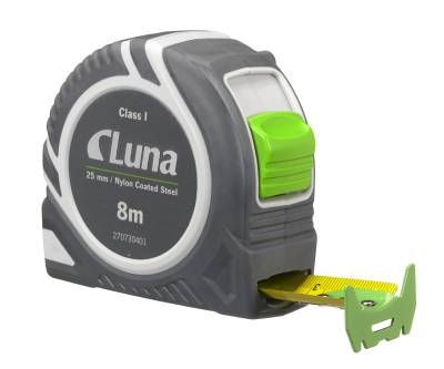 Mätband LPL Push Lock Luna, MÄTBAND LUNA PUSH LOCK 8M KLASS I