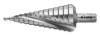 Stegborr 4-30 mm, 14 steg - Luna