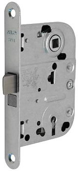 Innerdörrlås Abloy 2011, LÅSHUS 2011 ABLOY MED 2 NYCKLAR GLANSFÖRZINKAD