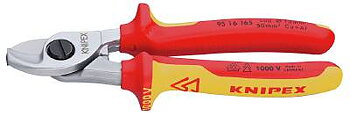 Kabeltång 1000-volt. Knipex 9516, KABELSAX 9516 165 IEC