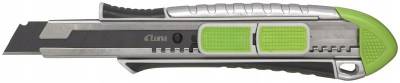 Brytbladskniv zink Luna, BRYTBLADSKNIV LUNA FAST OCH AUTOINDRAGBART BLAD ZINK 9MM
