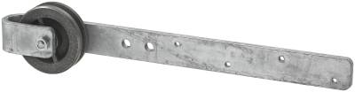 Skjutdörrsrulle med stativ MILLERS, SKJUTDÖRRSRULLE S290 VARMFÖRZINKAD 90MM