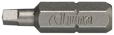 Bits för fyrkantshål Luna, BITS FYRKANT SQ2 25MM 2 PACK FÄSTE 1/4