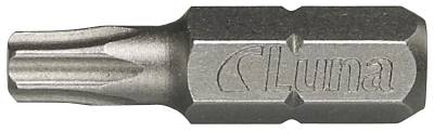 Torx 25 mm standardbits Luna, BITS T10 25MM 10 PACK FÄSTE 1/4