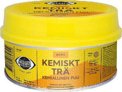 Spackel Kemiskt trä Plastic Padding, SPACKEL KEMISKT TRÄ 180ML PLASTIC PADDING KEMISKT TRÄ