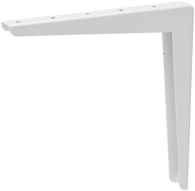 Hyllkonsol U-profil 6012, 6013 & 6014 MILLERS, KONSOL 6012 MILLERS U-PROFIL VIT 300X300MM