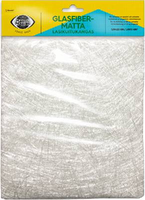 Glasfibermatta Plastic Padding, GLASFIBERMATTA 125X20CM PLASTIC PADDING GLASFIBERMATTA