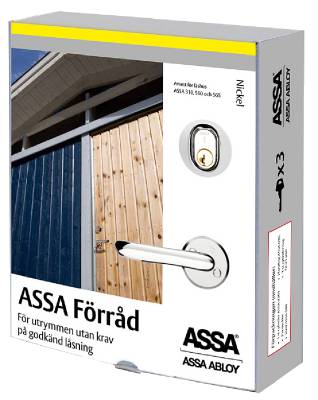 Förrådspaket nickel - Assa
