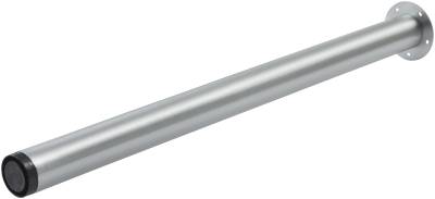 Bordsben 60 MILLERS, BORDSBEN RUND MATTFÖRKROMAD Ø60X870MM