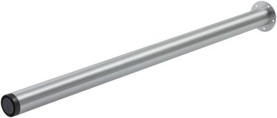 Bordsben 60 MILLERS, BORDSBEN RUND MATTFÖRKROMAD Ø60X1100MM
