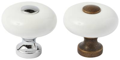 Knopp Dag MILLERS, KNOPP DAG MILLERS PORSLIN/FÖRKROMAD Ø30MM