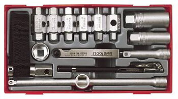 16 delars Oljeservicesats Teng Tools TTOS16, OLJESERVICESATS 16 DELAR