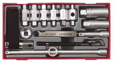 16 delars Oljeservicesats Teng Tools TTOS16, OLJESERVICESATS 16 DELAR