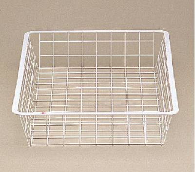 Låda, enkel höjd, Elfa, TRÅDBACK 45 ELFA 145110  VIT 427X527X85MM