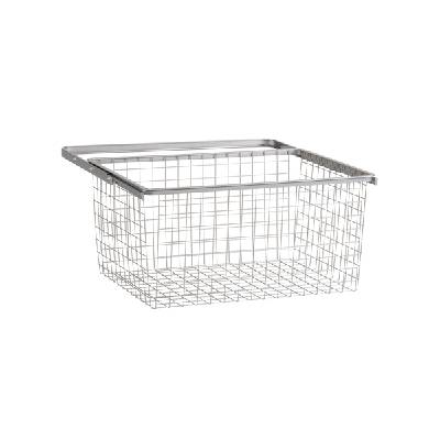 Trådback 40 utdragbar Elfa, TRÅDBACK 40 ELFA 266380 UTDRAGBAR PLATINUM 605X430X285MM