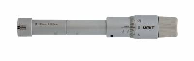 Trepunktsmikrometer Limit MPA 16 / 20 / 25 / 30 / 40 / 50 / 63 / 75 / 88 / 100 / Satser, TREPUNKTSMIKROMETER LIMIT MPA 20-25MM