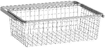 Trådback 30 utdragbar Elfa, TRÅDBACK 30 ELFA 234110 UTDRAGBAR VIT 450X336X85MM - 4