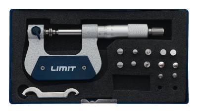 Mikrometer Limit MME 25 / 50, MIKROMETER MED 6 SPETSAR LIMIT MME 0-25MM - 2