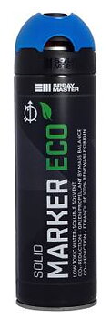 Märkfärg Eco Solid Spraymaster, MÄRKFÄRG ECO SOLID BLÅ SPRAYMASTER AEROSOL 500ML