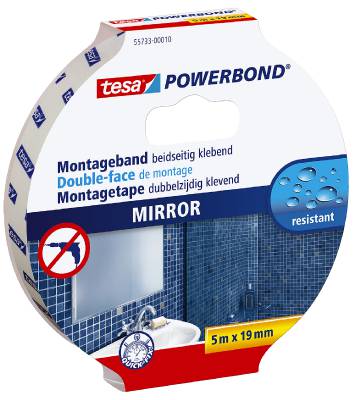 Monteringstejp dubbelhäftande för inomhusbruk tesa&nbsp;4952, 55732, 55733, MONTERINGSTEJP 4952 TESA DUBBELHÄFTANDE 19MMX50M - 2