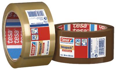 Packtejp PP tesa 4024, PACKTEJP 57167 4024 TESA TRANSPARENT PP 50MMX66M
